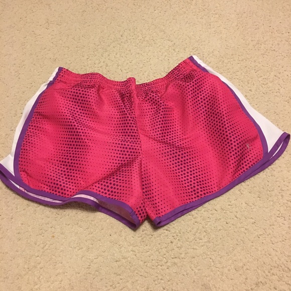 Danskin Now Pants - Danskin Now gym shorts pink & purple